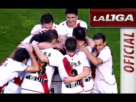 Top goles del Rayo Vallecano en la temporada 2012/2013