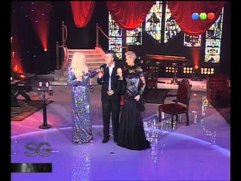 Brindis con Dady Brieva y Xuxa - Susana Gimenez