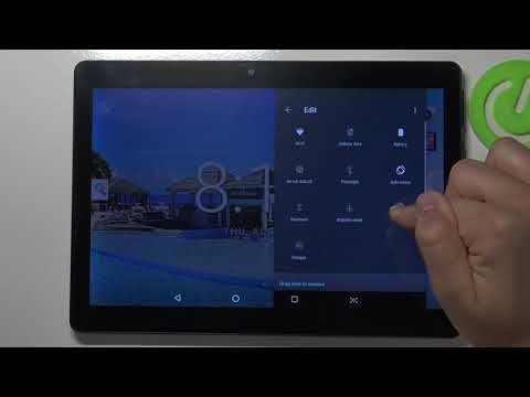 How to Manage Notification Bar in MEDIATEK KT107  - Adjust Top Menu Shortcuts