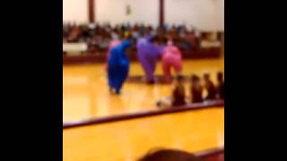preview picture of video 'Clark Jr. High middle school last pep rally!'