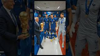 France World Cup Locker Room Epoxy Flooring ⚽🇫🇷 Stunning Dressing Room Floor Design #WorldCup2026