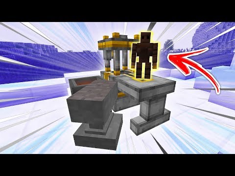 A MÁQUINA QUE CRIA MINI GOLENS TRABALHADORES!! - Nofaxuland #55 (Minecraft + Mods 1.12)