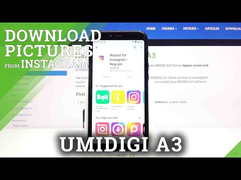 How to Download Picture from Instagram – UMIDIGI A3