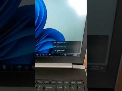 Quickest way to change keyboard language on Windows