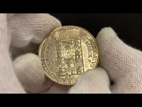 Lot 1304 German States Saxony Thaler 1765 EDC