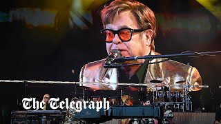 Elton John at Glastonbury: It &#39;may be&#39; my last show