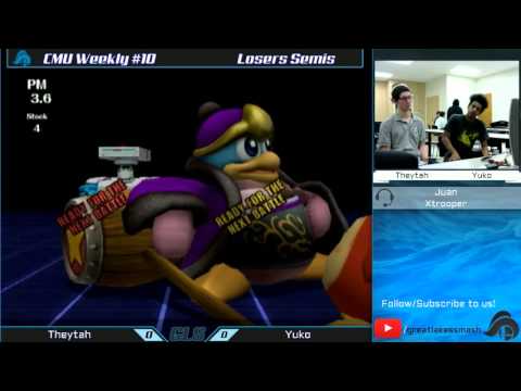 CMU Weekly 10 Losers Semis - Theytah (ROB/Charizard) vs. Yuko (Dedede)