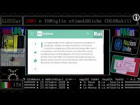 RAI STORIA ACCADDE OGGi: 23 ottobre in Ungheria, doppia giornata pro rivoluzione e pro 3^ repubblica