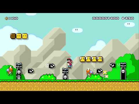 SMB 7-1 Super Mario WorldVersion by ian - SUPER MARIO MAKER - NO COMMENTARY 1AU