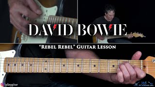 David Bowie - Rebel Rebel Guitar Lesson