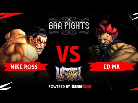 Street Fighter IV Mike Ross vs. Ed Ma at Bar Fights 2019