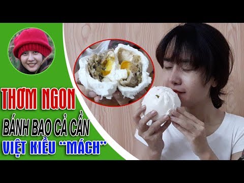Saigon travel | THƠM NGON bánh bao Cả Cần Việt kiều MÁCH | Cuộc sống Sài Gòn
