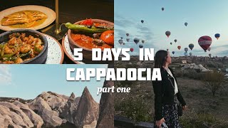 🇹🇷 CAPPADOCIA TRAVEL VLOG (part 1): bucketlist sunrise, turkish food & atv tour
