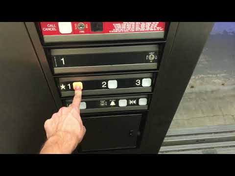 Searcy, AR: Outdoor Dover Impulse Hydraulic Elevator in Olen Hendrix Building at Harding University