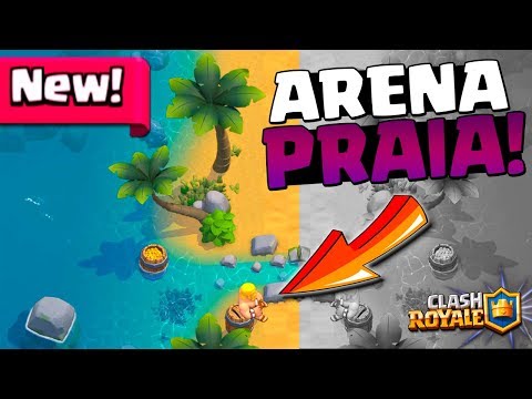ðŸŒ´ REVELADA a NOVA ARENA da PRAIA da ILHA na SEASON 2 do Clash Royale!!