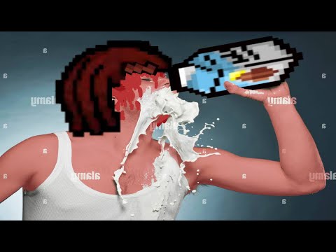 tainted samson almond milk be like