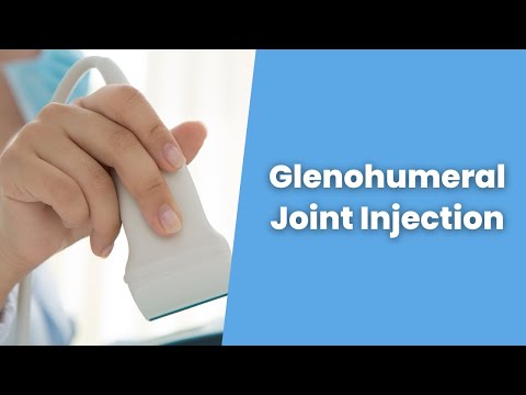 Ultrasound guided glenohumeral joint injection - 2 min series MSKUS