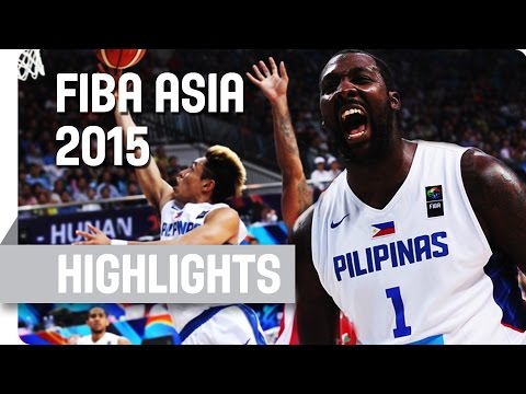 Philippines v Lebanon - Quarter Final - Game Highlights - 2015 FIBA Asia Championship