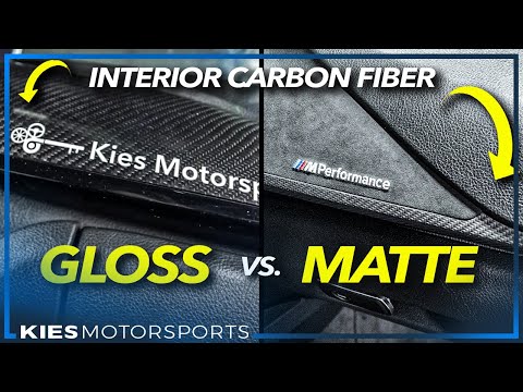 The BMW F30 335 gets MATTE CARBON FIBER INTERIOR! (M Performance Carbon and Alcantara Trim!)