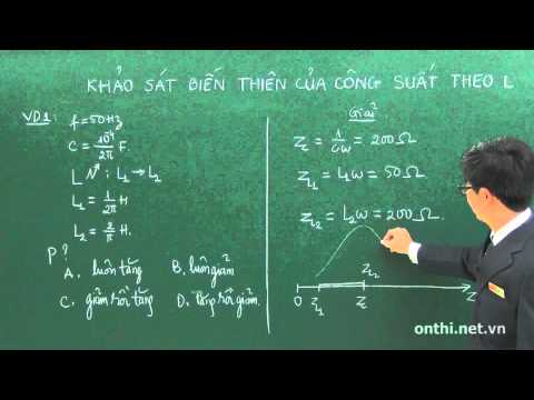 Chương 3-Bài 10-Khảo sát sự biến thiên của công suất theo L