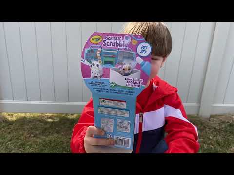 Crayola Scribble Scrubbie Vet Set Part 1