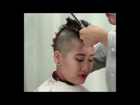 Long to Bald Haircut
