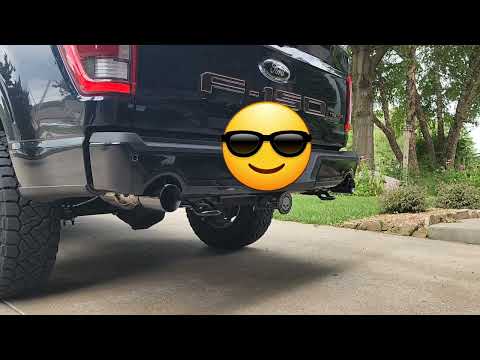 2023 F150 Tremor 5.0 Stock Exhaust vs. Corsa Sport System