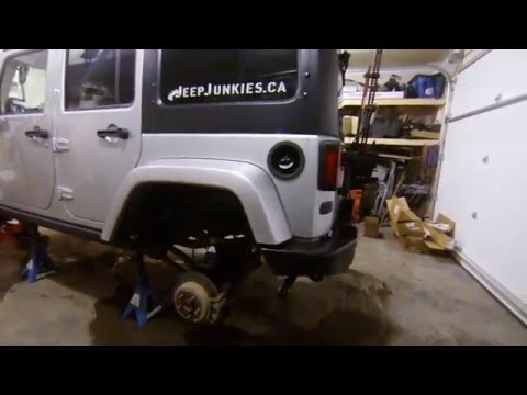 AEV DualSport 3 5" Lift Install