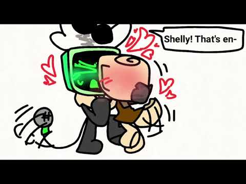 Shelly x vee!!!! Comic by @katyang4763 