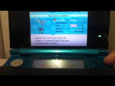 Pokemon X Walkthrough /gameplay part 52 "Catching Xerneas"