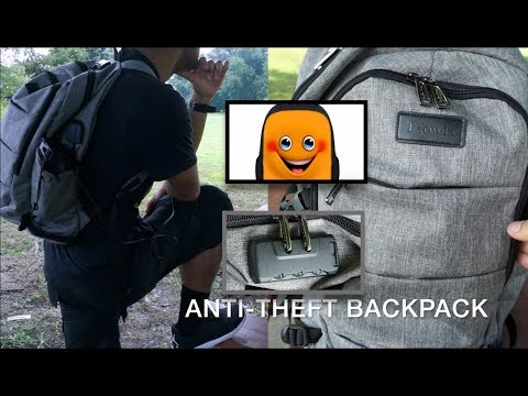 Tzowla Anti-Theft Tech Gadget Business Laptop Backpack 15.6"!