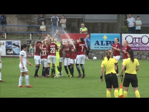 Finále poháru žen: Sparta - Slovácko 3:1 (3:0)