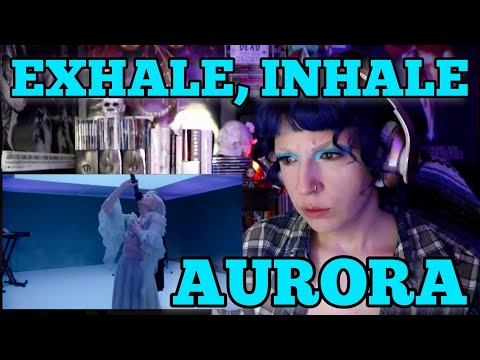 REACTION | AURORA "EXHALE, INHALE" (LIVE, VEVO STUDIO PERFORMANCE)