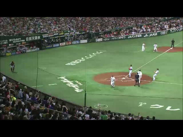 2回裏 ジャイアンツ・大竹 痛恨の暴投... ホークスが同点に追いつく!! 2014/6/3 H-G