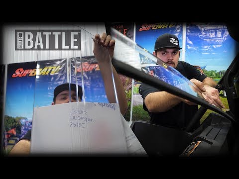 How To Install Can-Am Maverick Trail Rear Windshield - SuperATV