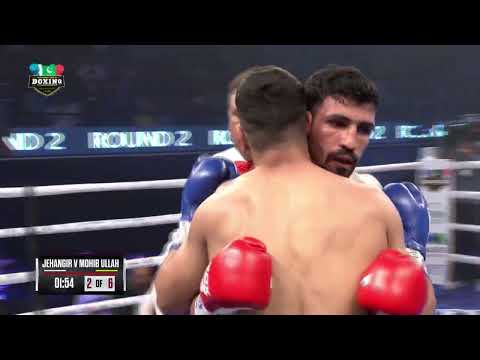 Muhammad Waqas vs Jose Salazar – Round 2 Highlights | Intense Welterweight Battle | IBC Boxing 2025