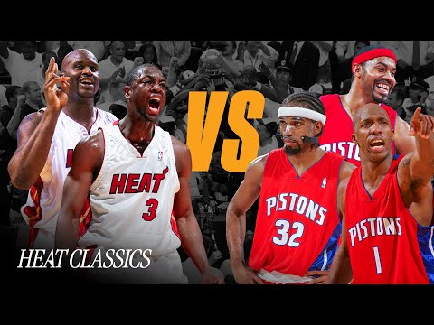 Dwyane Wade & SHAQ Close Out Detroit 👋 Pistons vs. HEAT 2006 ECF Game 6