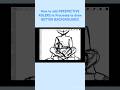 How To Add PERSPECTIVE RULERS In Procreate To Draw BETTER BACKGROUNDS Procreate Arttutorial