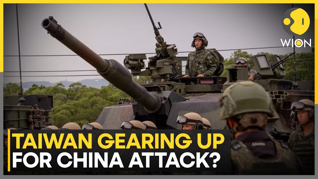 China-Taiwan Tensions: Taiwan Simulates War-Like Situation Amid China Threat | WION News