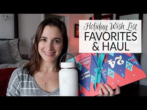 Holiday Haul/Favorites/Wish List 2019