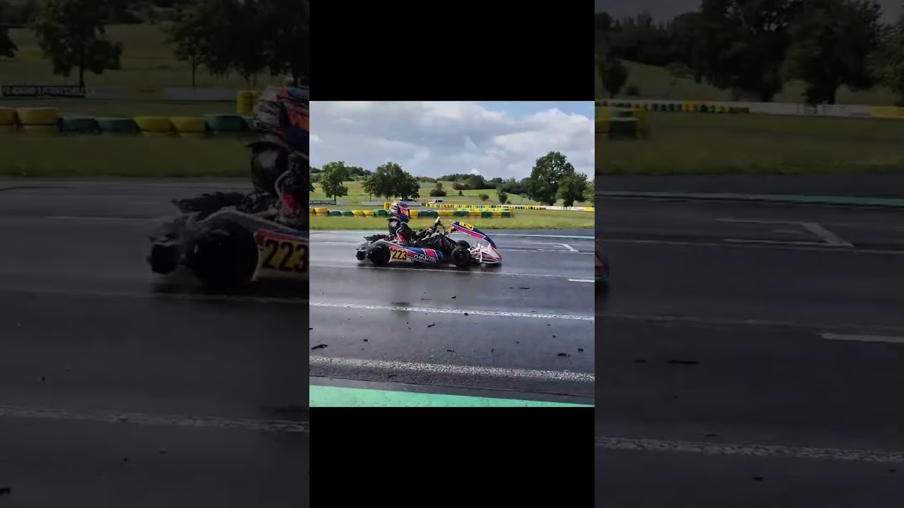 Kart Regen Training Oppenrod Rotax Junior