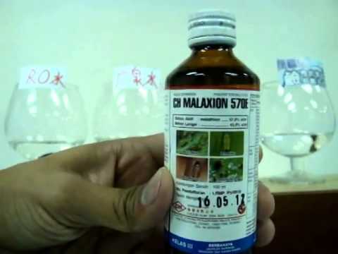 ComforLife Electrolyzed Alkaline Water – Pesticide Removal Demonstration