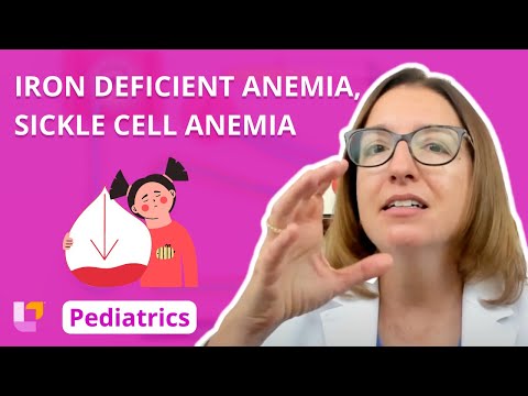 Iron Deficient Anemia, Sickle Cell Anemia -Pediatric Nursing - Cardiovascular Disorders | @LevelUpRN