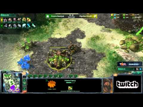 Game 1 - Dignitas.KiLLeR vs Empire.Beastyqt - TSL4 EU/NA Q8 Semi-Final B
