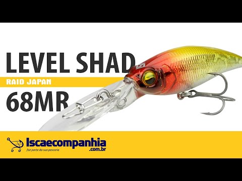 Vídeo Isca Raid Japan Level Shad Sprinter LSS 68MR - 6,8cm 5,9gr