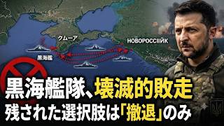 ウクライナがロシアの黒海艦隊を追い詰めた――残されたのは撤退のみ