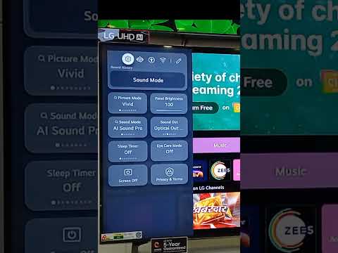 Turn off voice guidance on LG Smart TV