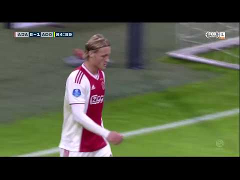 Kasper Dolberg vs ADO Den Haag (H) 2018/19