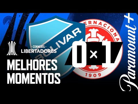 Gols e lances de Bolívar x Internacional