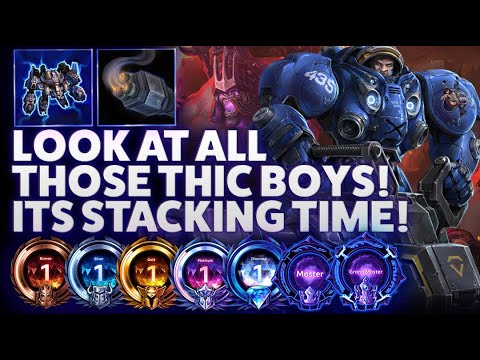 Tychus Odin - LOOK AT ALL THOSE THIC BOYS! ITS STACKING TIME! - B2GM Season 1 2024
